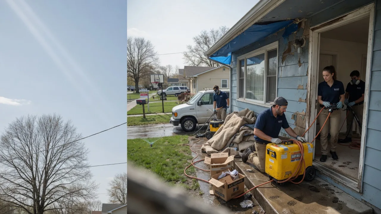 Basement Flood Cleanup in Ellamore, WV near me
